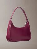 Pink Embossed Monogram Logo Shoulder Bag  Women