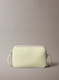 Green Allover Monogram Logo Camera Bag  Women