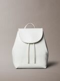 Black Allover Monogram Logo Backpack  Women