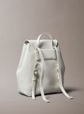 Black Allover Monogram Logo Backpack  Women