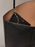 Black Foil Logo Tote Bag  Women