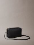 Black Foil Logo Camera Bag  Women