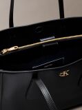 Black Monogram Medium Work Tote Bag  Women