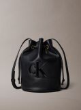 Black Small Signature Monogram Bucket Bag  Women
