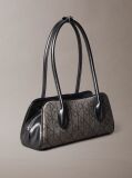 Multi Emblem Jacquard Shoulder Bag  Women