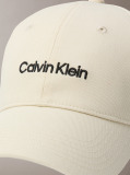 White Cotton Twill Adjustable Cap  Women