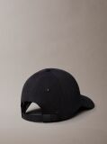 Black Emblem Monogram Logo Baseball Cap  Women