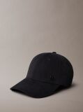 Black Emblem Monogram Logo Baseball Cap  Women