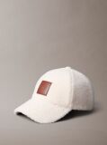 White Sherpa Baseball Cap  Women