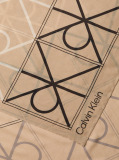 Beige Tonal CK Emblem Modal Scarf  Women