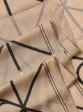 Beige Tonal CK Emblem Modal Scarf  Women