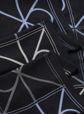 Black Tonal CK Emblem Modal Scarf  Women