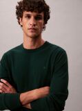 Green Merino Wool Classic Sweater  Men