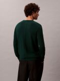 Green Merino Wool Classic Sweater  Men