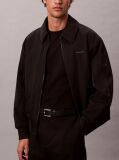 Black Short Sleeve Stretch Cotton Slim T-Shirt  Men