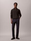 Grey Slim Sateen Chino Trouser  Men