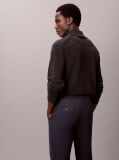 Grey Slim Sateen Chino Trouser  Men