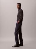 Grey Slim Sateen Chino Trouser  Men