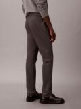 Grey Slim Sateen Chino Trouser  Men