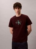 Brown Monogram Logo T-Shirt  Men