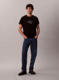 Black Monogram Logo T-Shirt  Men