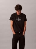 Black Monogram Logo T-Shirt  Men