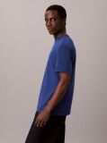 Blue Monogram Logo T-shirt  Men