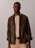 Beige Cotton Badge T-shirt  Men