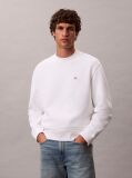 White Terry Monologo Sweatshirt  Men
