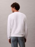 White Terry Monologo Sweatshirt  Men
