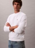 White Terry Monologo Sweatshirt  Men