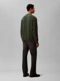 Green Relaxed Monogram Sweatshirt  Men
