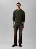 Green Relaxed Monogram Sweatshirt  Men
