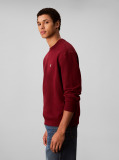 Red Relaxed Monogram Sweatshirt  Men