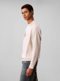 White Oversized Monogram Sweatshirt  Men