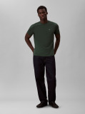 Green Short-Sleeve Classic Monogram Tee  Men
