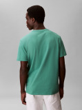Green Short-Sleeve Classic Monogram Tee  Men