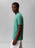 Green Short-Sleeve Classic Monogram Tee  Men
