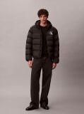 Black Monogram Puffer Jacket  Men