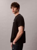 Black Bold Logo Graphic Relaxed T-Shirt  Men
