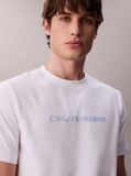 White Bold Logo Graphic Relaxed T-Shirt  Men