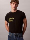 Black Circle Graphic Relaxed T-Shirt  Men