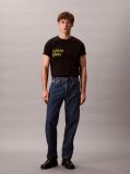 Black Circle Graphic Relaxed T-Shirt  Men