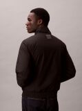 Black Padded Harrington Jacket  Men