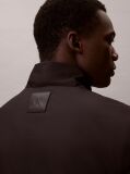 Black Padded Harrington Jacket  Men