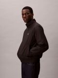 Black Padded Harrington Jacket  Men