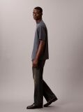 Grey Monologo Graphic Relaxed T-Shirt  Men