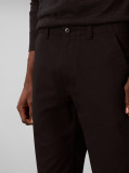 Black Tapered Comfort Cotton Chinos  Men
