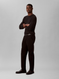 Black Tapered Comfort Cotton Chinos  Men