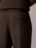 Black Cotton Terry Cargo Joggers  Men